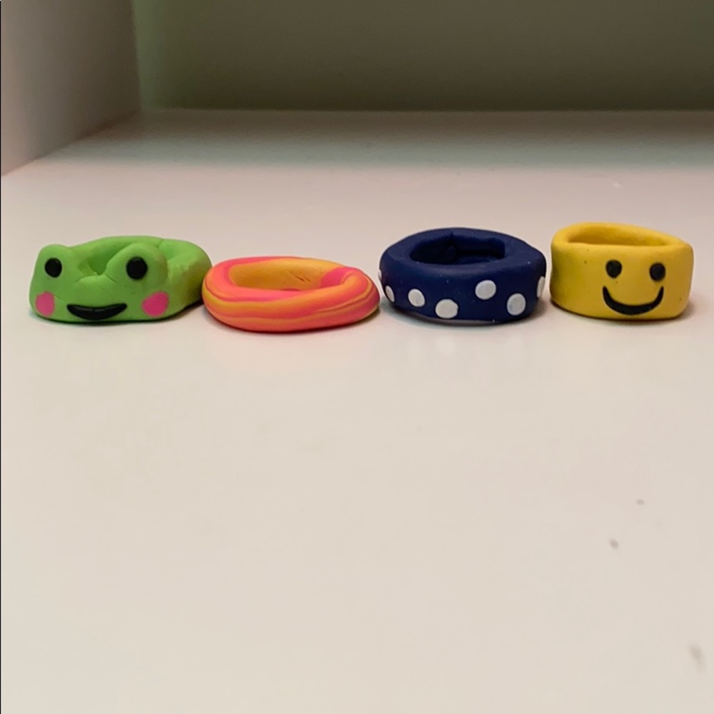 ✨Polymer Clay Rings✨ - Picture 4 of 4